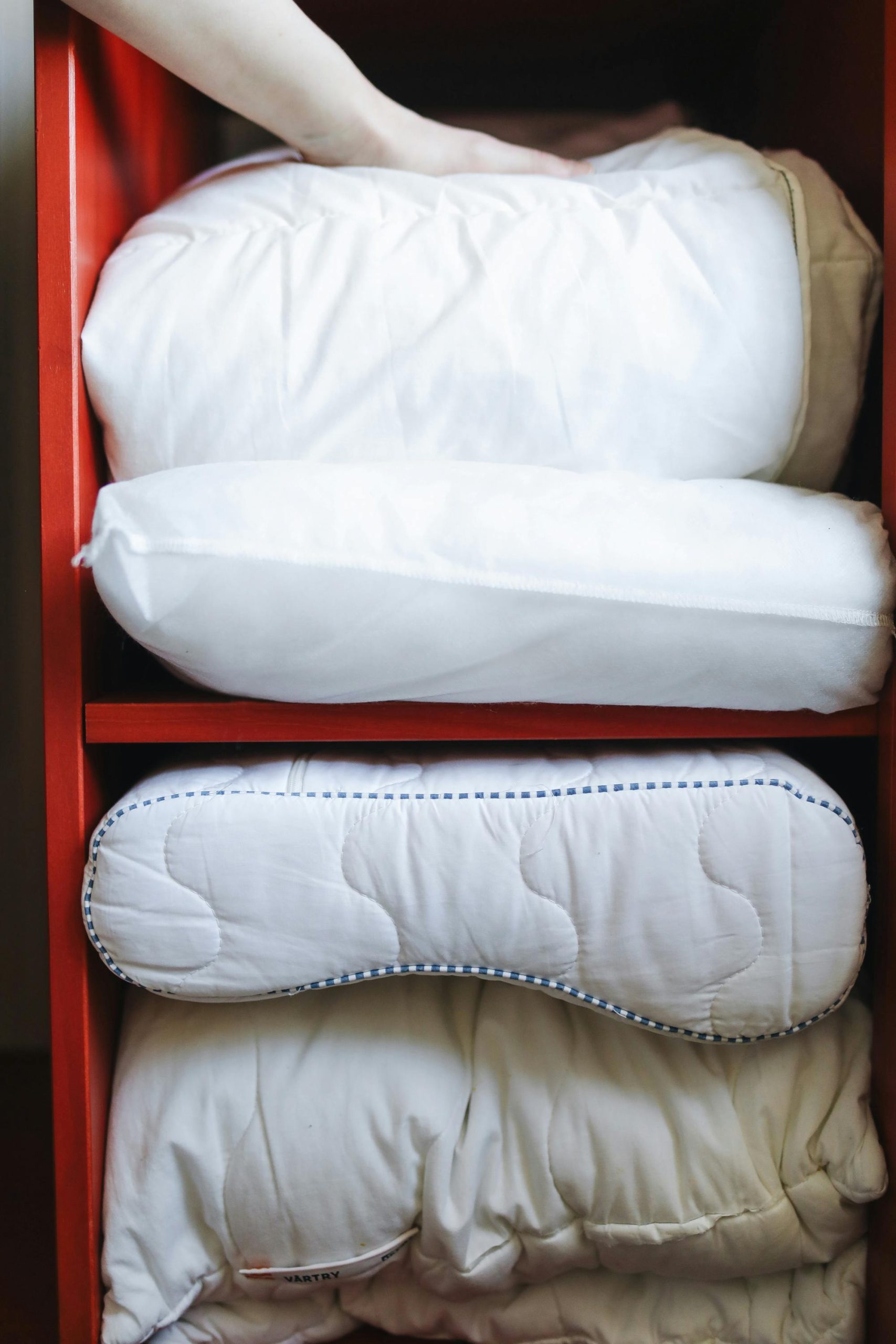Organisation du rangement sous lit